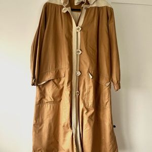 70's iconic couregges vintages tan khaki coat